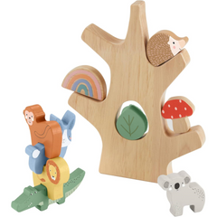 Fisher-Price Wooden Balance Tree Preschool Toy