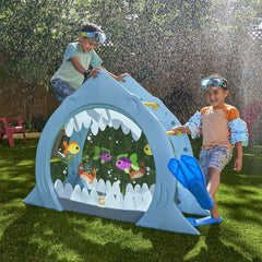 KidKraft Shark Escape Outdoor Climbing Frame for Kids