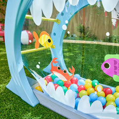 KidKraft Shark Escape Outdoor Climbing Frame for Kids