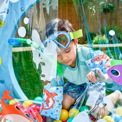 KidKraft Shark Escape Outdoor Climbing Frame for Kids