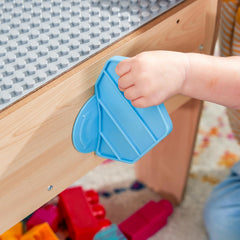 KidKraft Llama Pinata Building Bricks Table with 50 Blocks