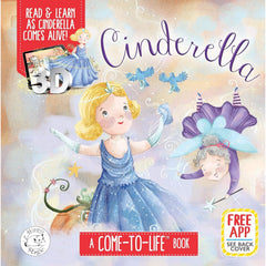 Disney Cinderella A Come-to-Life Fairy Tale Book