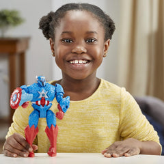 Marvel Mech Strike Monster Hunters 20cm Action Figure - Captain America