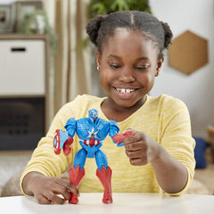 Marvel Mech Strike Monster Hunters 20cm Action Figure - Captain America