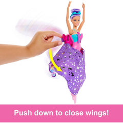 Barbie Dance And Flutter Doll with 2-in-1 Transformation Dancer to Butterfly