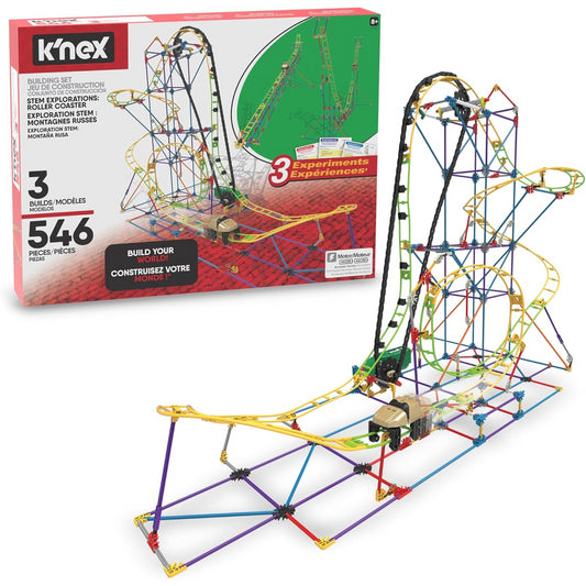 K'nex Stem Explorations Roller Coaster Building Set Gift