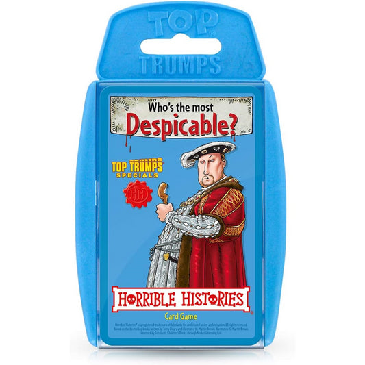 Top Trumps Cards Game - Horrible Histories