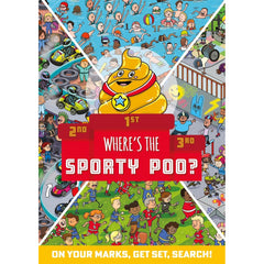 Wheres the Sporty Poo Funny Search Book