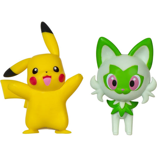 Pokemon Battle Pack Pikachu and Sprigatito Set and Figure