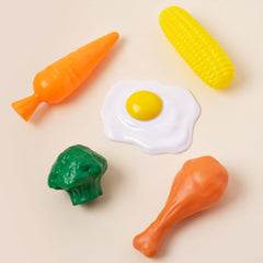 KidKraft Deluxe Metal Cookware Set with Toy Food Pots and Pans