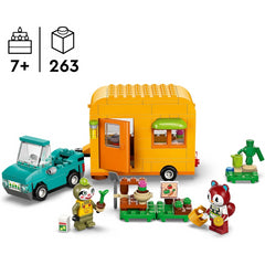 Lego Animal Crossing 77054 Leifs Caravan & Garden Shop Construction Playset