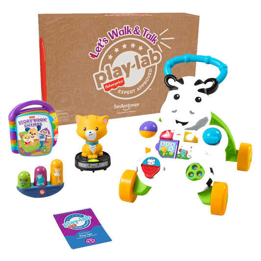 Fisher-Price Play-Lab Lets Walk And Talk Baby Crawler