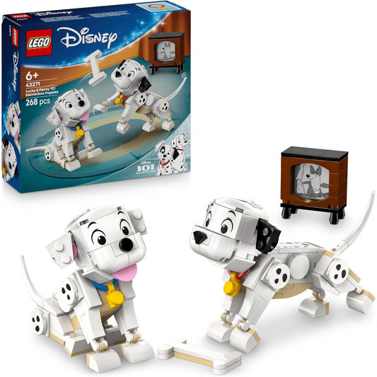 Lego Disney 43271 Lucky & Penny 101 Dalmatians Puppies Playset