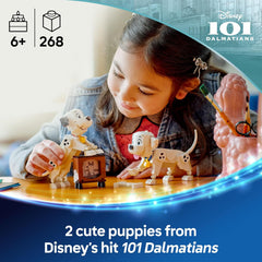 Lego Disney 43271 Lucky & Penny 101 Dalmatians Puppies Playset