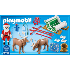 Playmobil 9496 Christmas Santas Sleigh with Reindeer