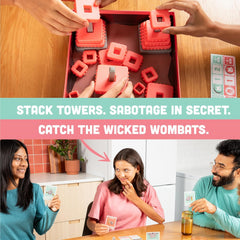 Exploding Kittens Hand-to-Hand Wombat Party Game Fun Board Game