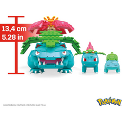 Mega Pokemon Construction Toy - Bulbasaur Evolution Set