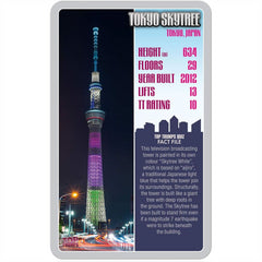 Top Trumps Cards Game - Skyscrapers
