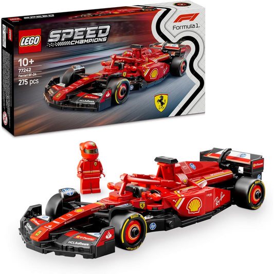 Lego Speed Champions 77242 Ferrari SF-24 F1 Car Playset 2024 Edition