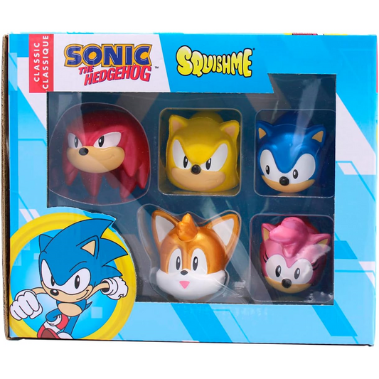 Sonic SquishMe Collector's Box Pack of 5 Characters