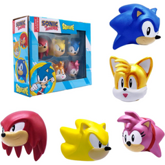 Sonic SquishMe Collector's Box Pack of 5 Characters