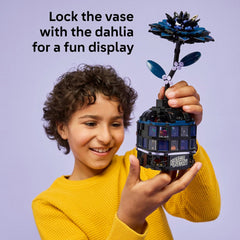 Lego Wednesday 76784 Black Dahlia Flower Building Toy