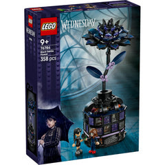 Lego Wednesday 76784 Black Dahlia Flower Building Toy
