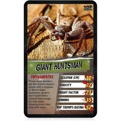 Top Trumps Cards Game - Spiders