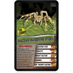 Top Trumps Cards Game - Spiders