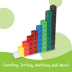 Learning Resources Snap Cubes Math Manipulatives Building Cubes