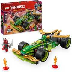 Lego Ninjago 71828 Lloyds Pull-Back Race Car and 2 Figures Construction Playset