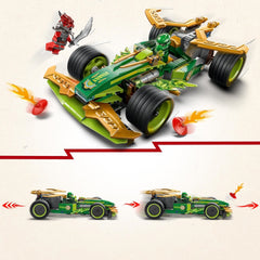 Lego Ninjago 71828 Lloyds Pull-Back Race Car and 2 Figures Construction Playset