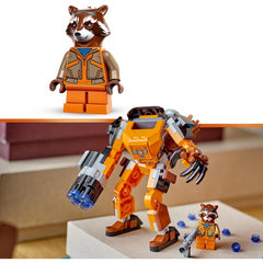 Lego Marvel 76243 Rocket Mech Armour Racoon Figure Playset