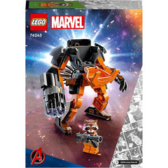 Lego Marvel 76243 Rocket Mech Armour Racoon Figure Playset