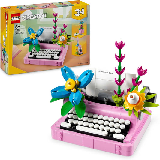 Lego Creator 31169 Typewriter & Flowers 3 in 1 Playset