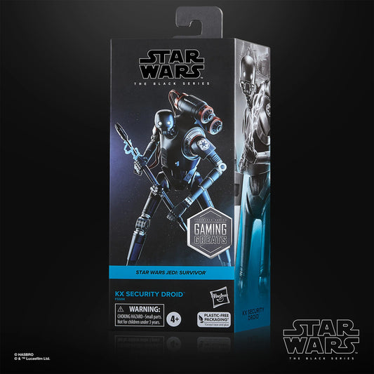 Star Wars The Black Series 15 KX SECURITY DROID Figure JEDI: SURVIVOR (Gaming Greats)