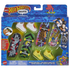 Hot Wheels Half Pipe Pack Skate Multi-Pack