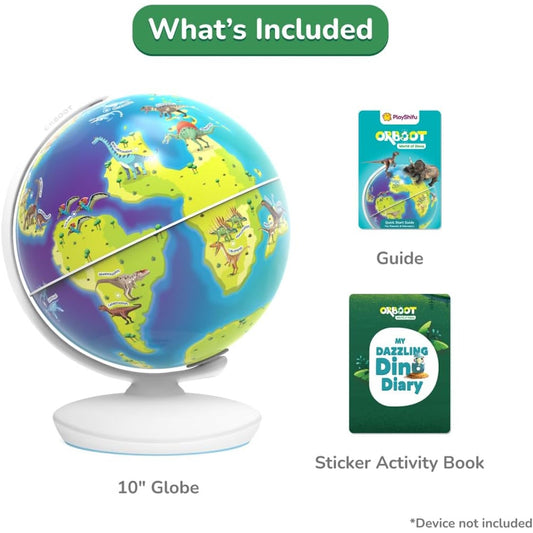 PlayShifu Interactive Dinosaur Orboot Dinos Globe