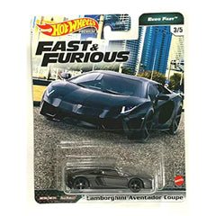 Hot Wheels Fast & Furious Euro Fast Set of 5 Die Cast Cars