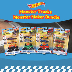 Hot Wheels Monster Trucks Monster Maker Bundle