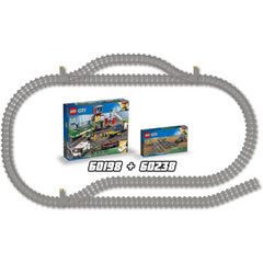 Lego City 60238 Train Switch Tracks 6 Piece Extension Accessory Set