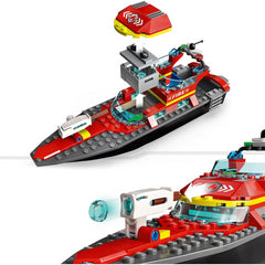 Lego City 60373 Fire Rescue Boat Set