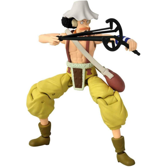 Bandai Anime Heroes Usopp One Piece 6.5-Inch Action Figure