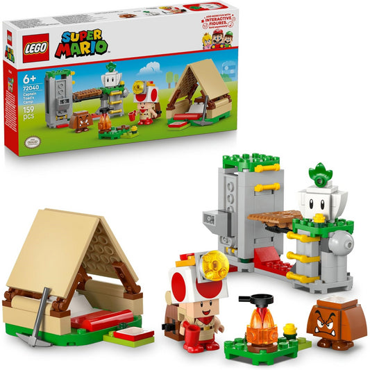 Lego Super Mario 72040 Captain Toad's Camp Building Toy