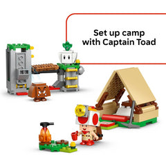 Lego Super Mario 72040 Captain Toad's Camp Building Toy