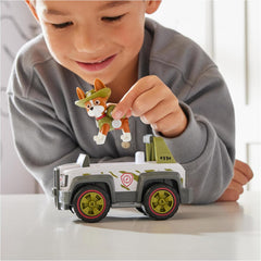 Paw Patrol Jungle Cruiser and Mini Character Figure - Tracker