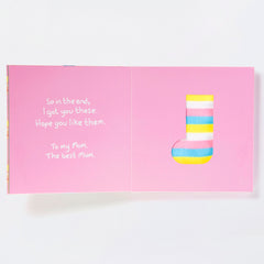 A Present for My Mum Board Book and a Pair of Socks