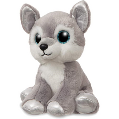 Aurora Aspen Husky 7-Inch Plush Cute Animal Toy