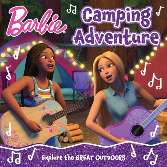 Barbie Camping Adventure Story Book