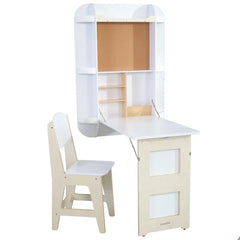 KidKraft Arches Floating Wall Desk & Chair (Collection Only)